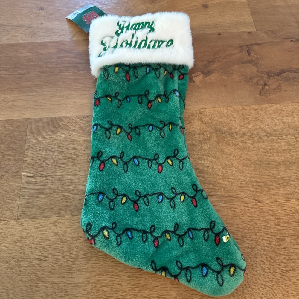 Snoop Dog Dogg Christmas Holiday Stocking Happy Holidaze Green New